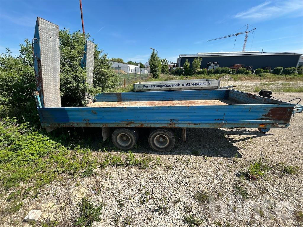 1986 Auwärter TTH109 - Low loader trailer: picture 4 1986 Auwärter TTH109 - Low loader trailer: picture 4