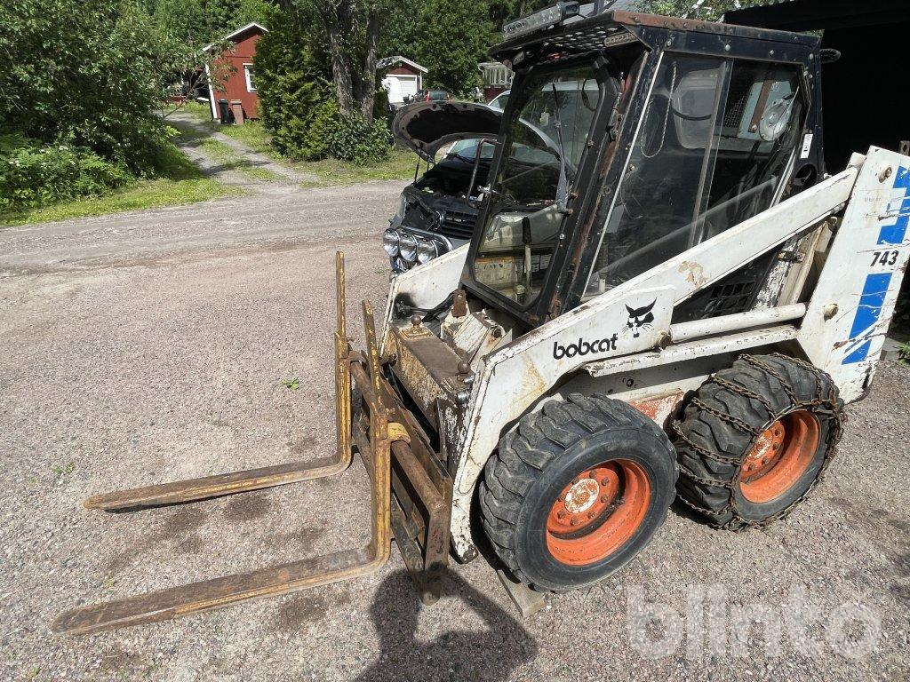 Bob-Cat 743 fullutrustad - Skid steer loader: picture 3 Bob-Cat 743 fullutrustad - Skid steer loader: picture 3