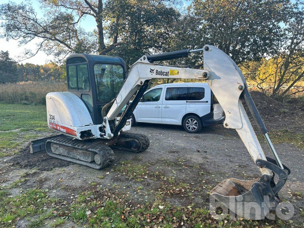 Bobcat 334 G med redskap - Mini excavator: picture 3 Bobcat 334 G med redskap - Mini excavator: picture 3