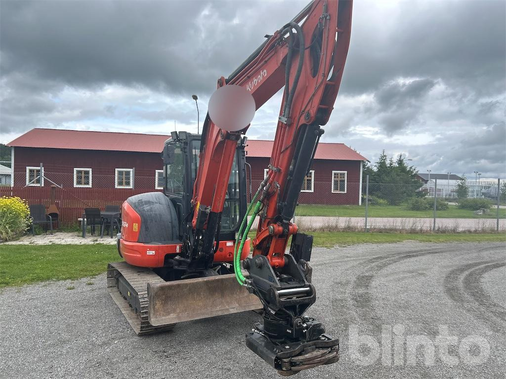 Kubota KX057-4 Scanlaser/Tiltrotator - Mini excavator: picture 3 Kubota KX057-4 Scanlaser/Tiltrotator - Mini excavator: picture 3