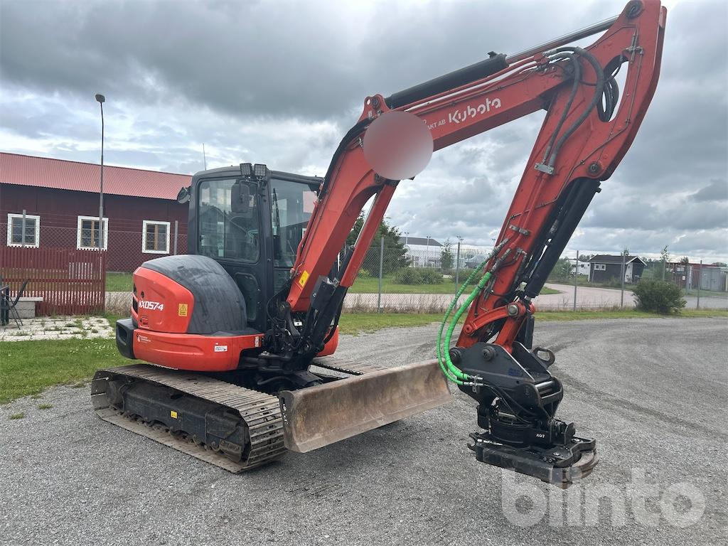 Kubota KX057-4 Scanlaser/Tiltrotator - Mini excavator: picture 4 Kubota KX057-4 Scanlaser/Tiltrotator - Mini excavator: picture 4