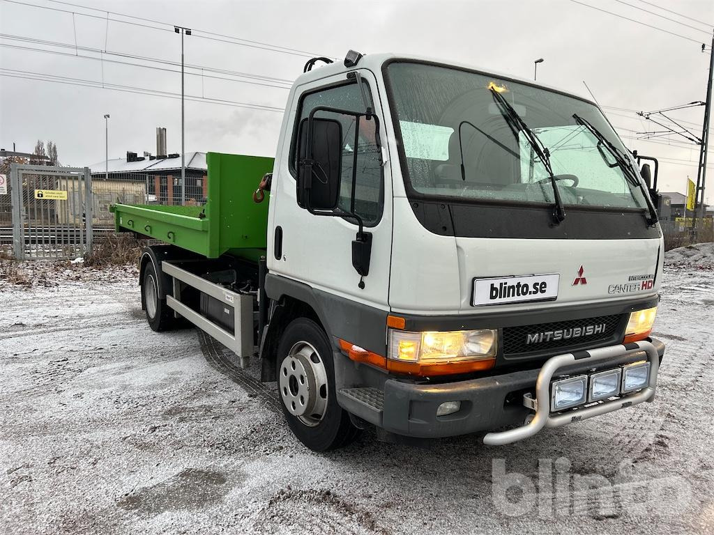 MITSUBISHI FE659 under 3000 mil - Hook lift truck: picture 1 MITSUBISHI FE659 under 3000 mil - Hook lift truck: picture 1
