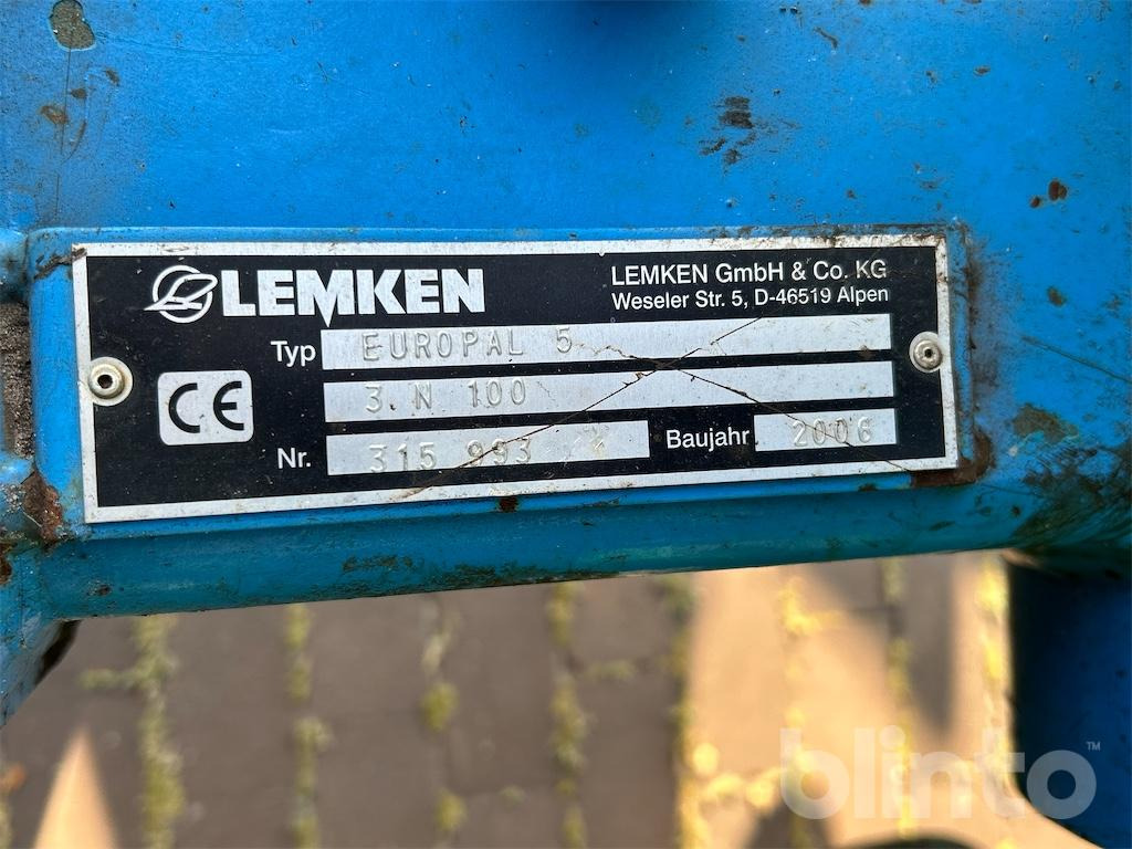 Lemken Europal 5 (2006) - Other machinery: picture 5 Lemken Europal 5 (2006) - Other machinery: picture 5