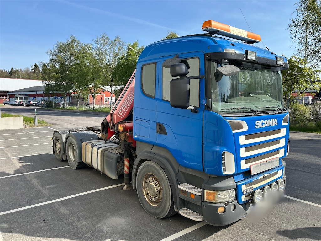 SCANIA R420 LB 6X2 med Fassi F420XP Kran - Crane truck, Tractor unit: picture 1 SCANIA R420 LB 6X2 med Fassi F420XP Kran - Crane truck, Tractor unit: picture 1
