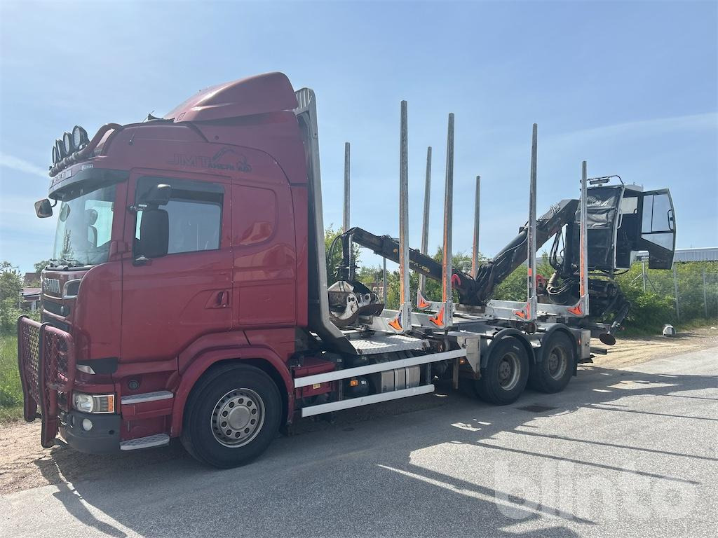 SCANIA R580 - Jonsered 1080 79R - Timber truck: picture 1 SCANIA R580 - Jonsered 1080 79R - Timber truck: picture 1