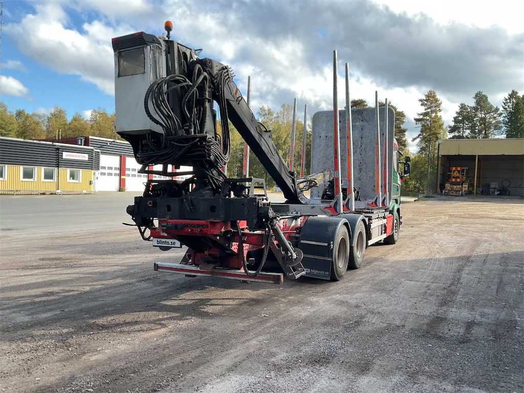 SCANIA R580 - Timber truck, Crane truck: picture 4 SCANIA R580 - Timber truck, Crane truck: picture 4