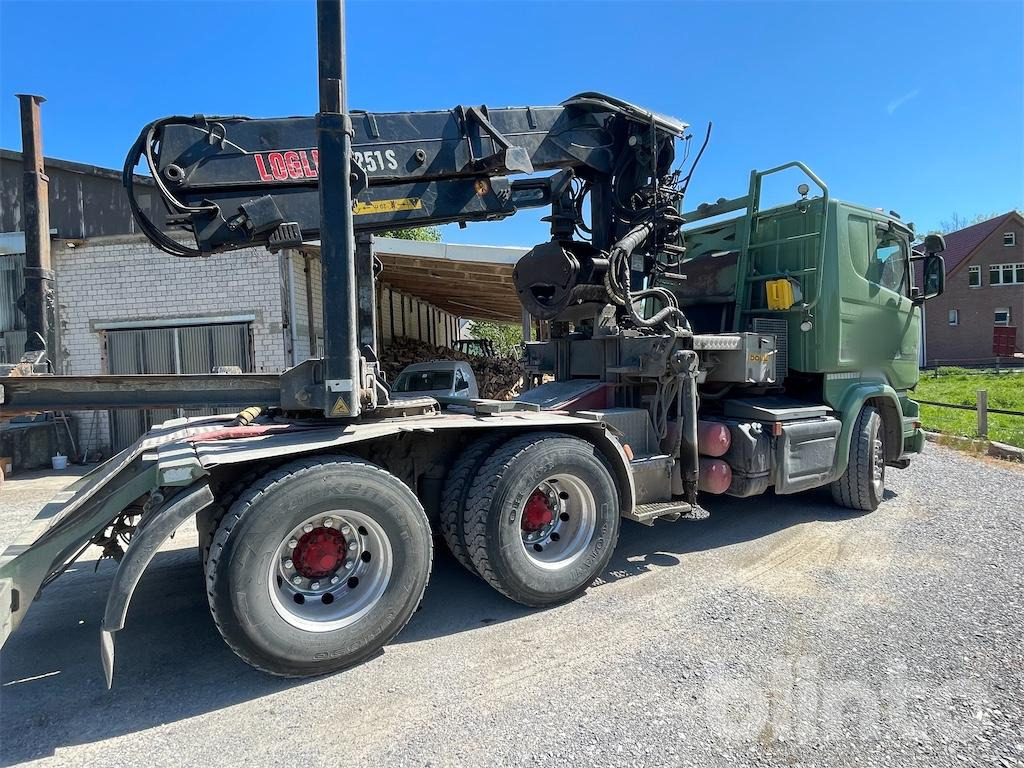 Scania R580 6x4 - Timber truck, Crane truck: picture 4 Scania R580 6x4 - Timber truck, Crane truck: picture 4