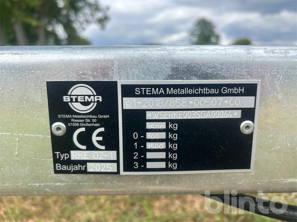 Stema ROCKO Smart Handhydraulik RKE O2 15-23-15.1 mit Zink-Bordwand (Bj. 2025) - Tipper trailer: picture 5 Stema ROCKO Smart Handhydraulik RKE O2 15-23-15.1 mit Zink-Bordwand (Bj. 2025) - Tipper trailer: picture 5