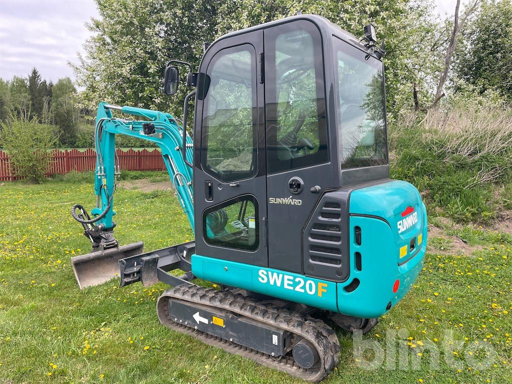 Sunward SWE20F - Mini excavator: picture 3 Sunward SWE20F - Mini excavator: picture 3
