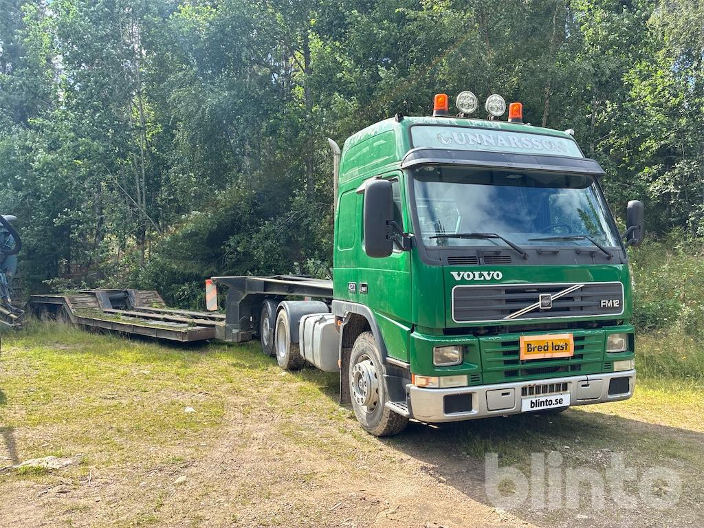 VOLVO FM12 6*2 - Tractor unit, Autotransporter semi-trailer: picture 1 VOLVO FM12 6*2 - Tractor unit, Autotransporter semi-trailer: picture 1