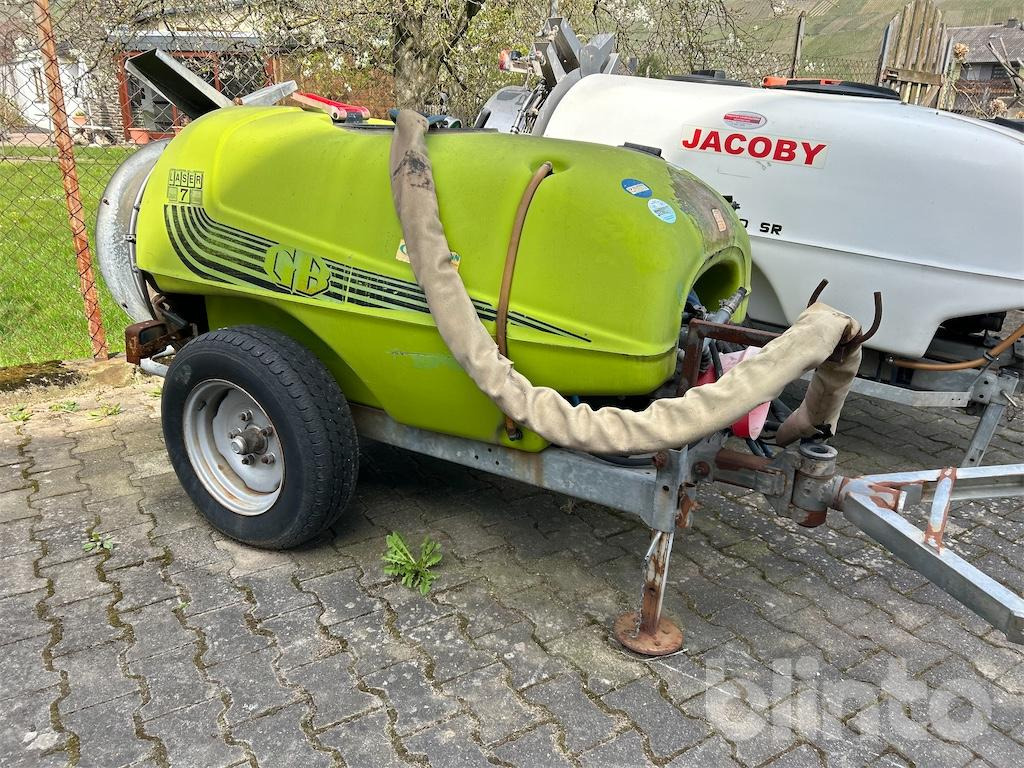 Unigreen GB Laser 7 - Trailed sprayer: picture 1 Unigreen GB Laser 7 - Trailed sprayer: picture 1