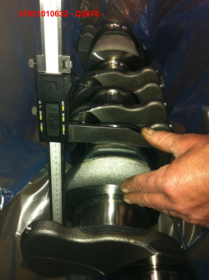 ALBERO MOTORE MAN D2066 - D2676 - Crankshaft: picture 3 ALBERO MOTORE MAN D2066 - D2676 - Crankshaft: picture 3