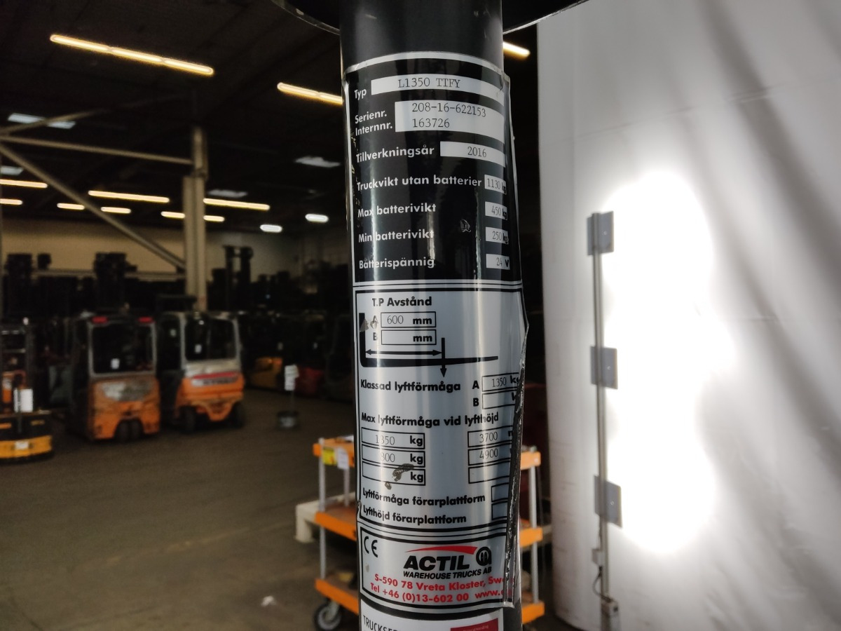Actil L1350 - Stacker: picture 5 Actil L1350 - Stacker: picture 5