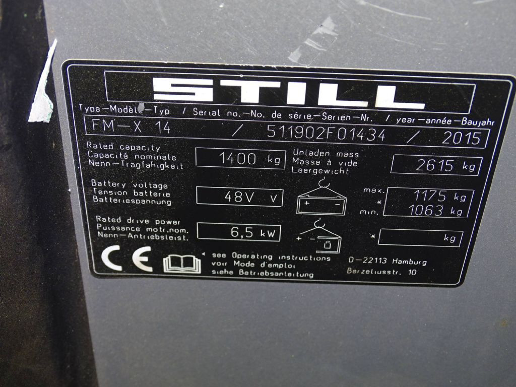 Still FM-X14 - Reach truck: picture 5 Still FM-X14 - Reach truck: picture 5