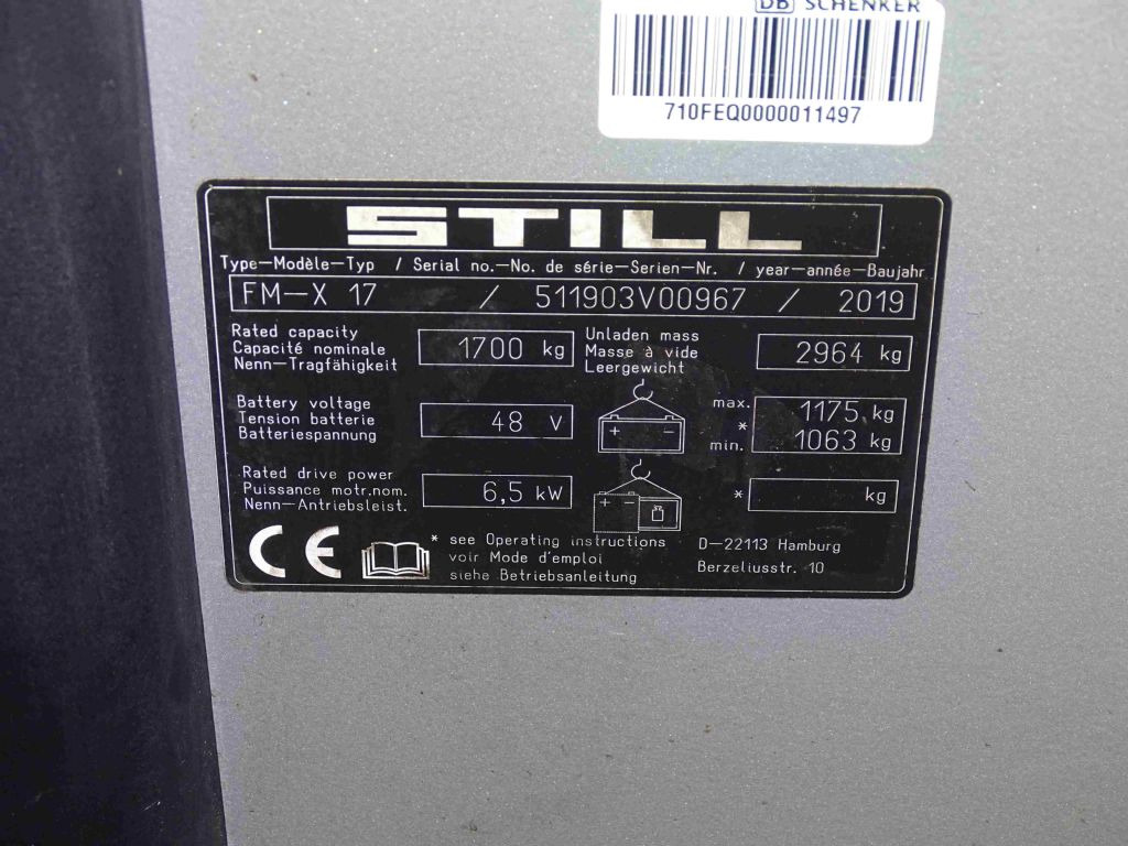 Still FM-X17 - Reach truck: picture 5 Still FM-X17 - Reach truck: picture 5