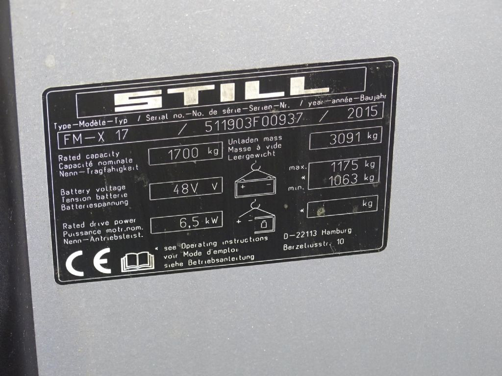 Still FM-X17 - Reach truck: picture 5 Still FM-X17 - Reach truck: picture 5