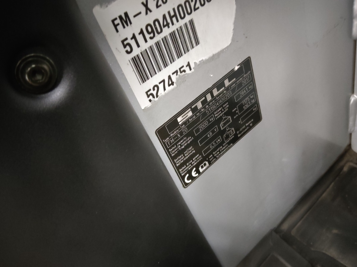 Still FM-X20 - Reach truck: picture 5 Still FM-X20 - Reach truck: picture 5