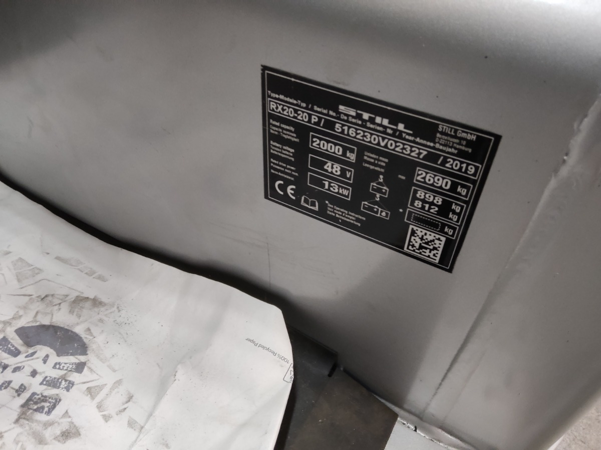 Still RX20-20P - Electric forklift: picture 5 Still RX20-20P - Electric forklift: picture 5