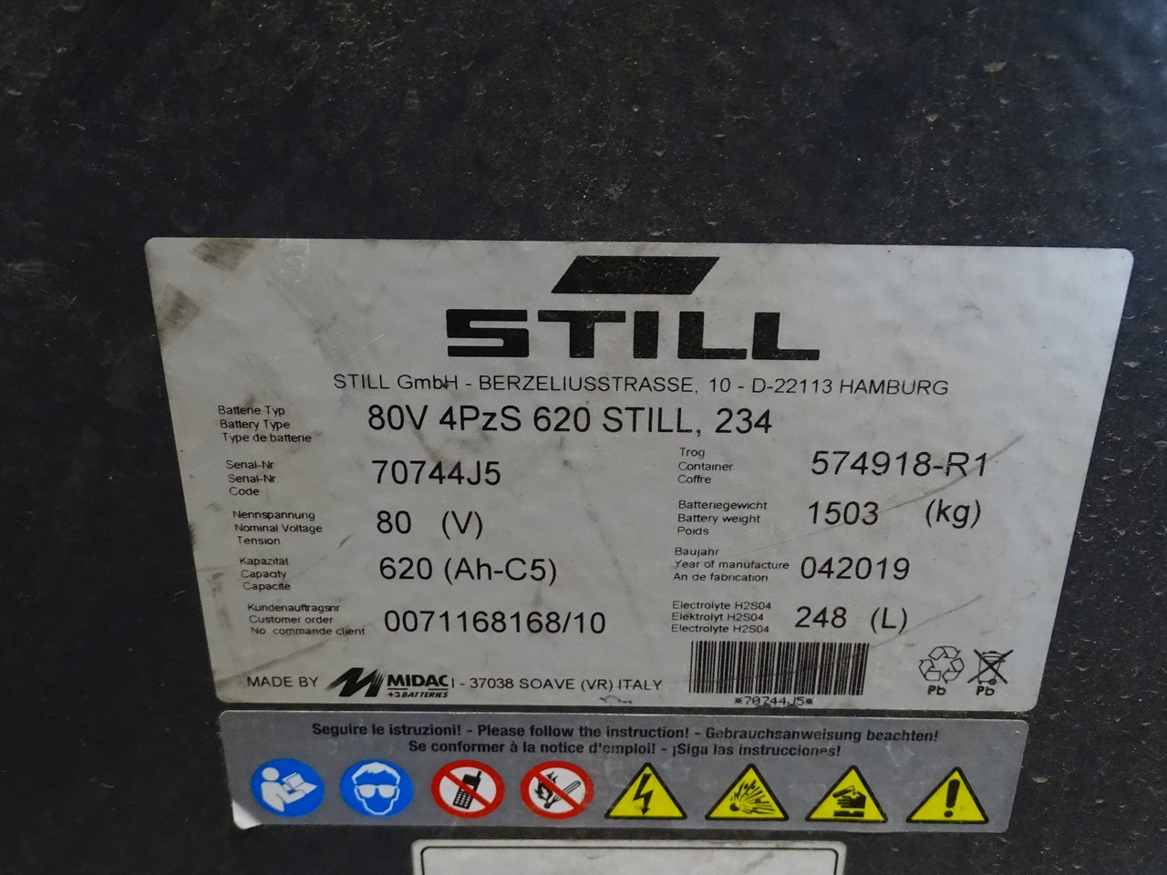 Electric forklift Still RX60-30: picture 7