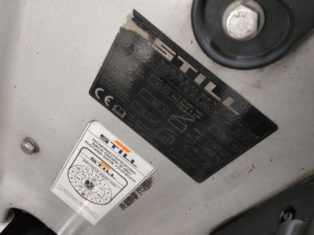 Still RX60-45/600 - Electric forklift: picture 4 Still RX60-45/600 - Electric forklift: picture 4