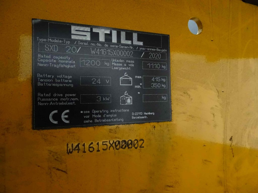 Still SXD20 - Stacker: picture 5 Still SXD20 - Stacker: picture 5