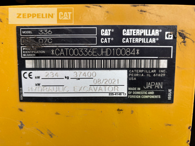 Cat 336-07C - Crawler excavator: picture 2 Cat 336-07C - Crawler excavator: picture 2