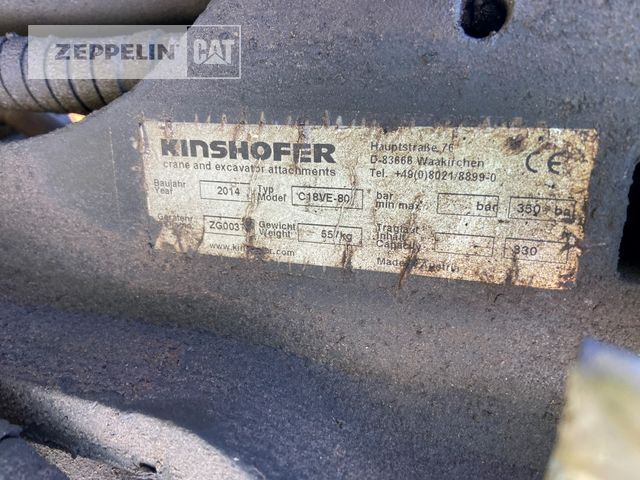 Kinshofer Greifer Kinsho 800mm - Clamshell bucket for Construction machinery: picture 4 Kinshofer Greifer Kinsho 800mm - Clamshell bucket for Construction machinery: picture 4