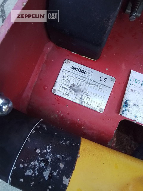 Weber CR-3 - Vibratory plate: picture 5 Weber CR-3 - Vibratory plate: picture 5