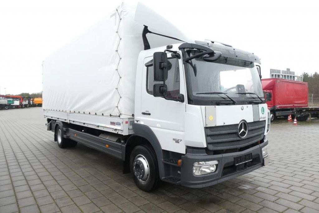 Mercedes-Benz Atego 1527 L Pritsche LBW - Curtainsider truck: picture 1 Mercedes-Benz Atego 1527 L Pritsche LBW - Curtainsider truck: picture 1
