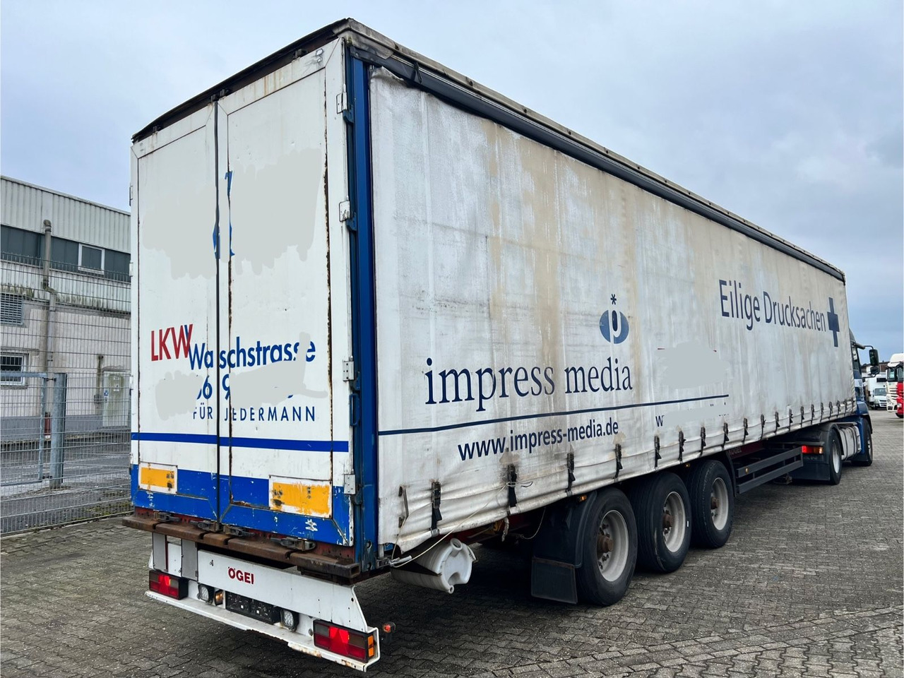 Kögel SN 24 3-Achs Plane TÜV 06/2025 BPW - Curtainsider semi-trailer: picture 1 Kögel SN 24 3-Achs Plane TÜV 06/2025 BPW - Curtainsider semi-trailer: picture 1