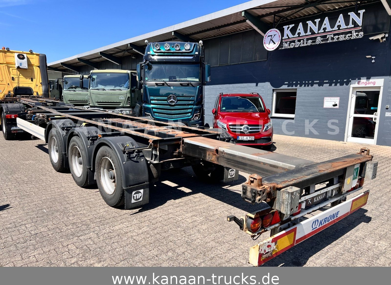 Krone Container Multi 2x20-30-40-45ft HighCube 10x stk - Container transporter/ Swap body semi-trailer: picture 1 Krone Container Multi 2x20-30-40-45ft HighCube 10x stk - Container transporter/ Swap body semi-trailer: picture 1
