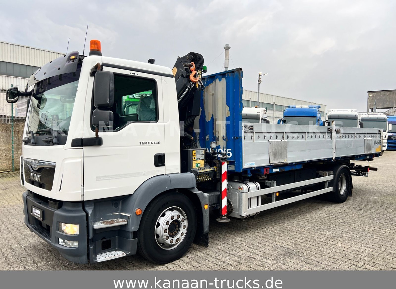 MAN TGM 18.340 LL BDF PK9002 Pritsche EURO6 - Crane truck: picture 3 MAN TGM 18.340 LL BDF PK9002 Pritsche EURO6 - Crane truck: picture 3