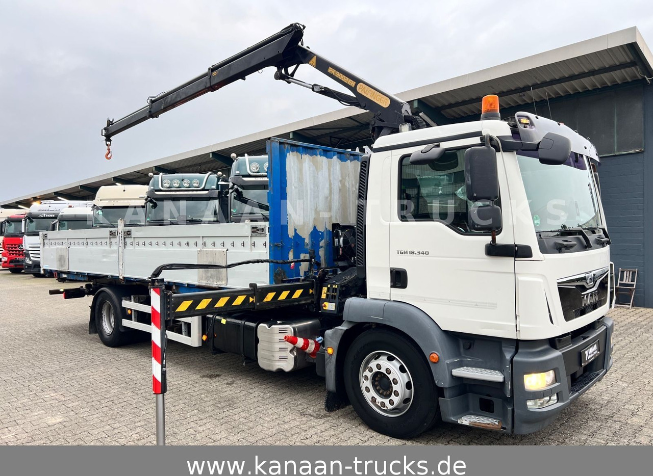 MAN TGM 18.340 LL BDF PK9002 Pritsche EURO6 - Crane truck: picture 1 MAN TGM 18.340 LL BDF PK9002 Pritsche EURO6 - Crane truck: picture 1