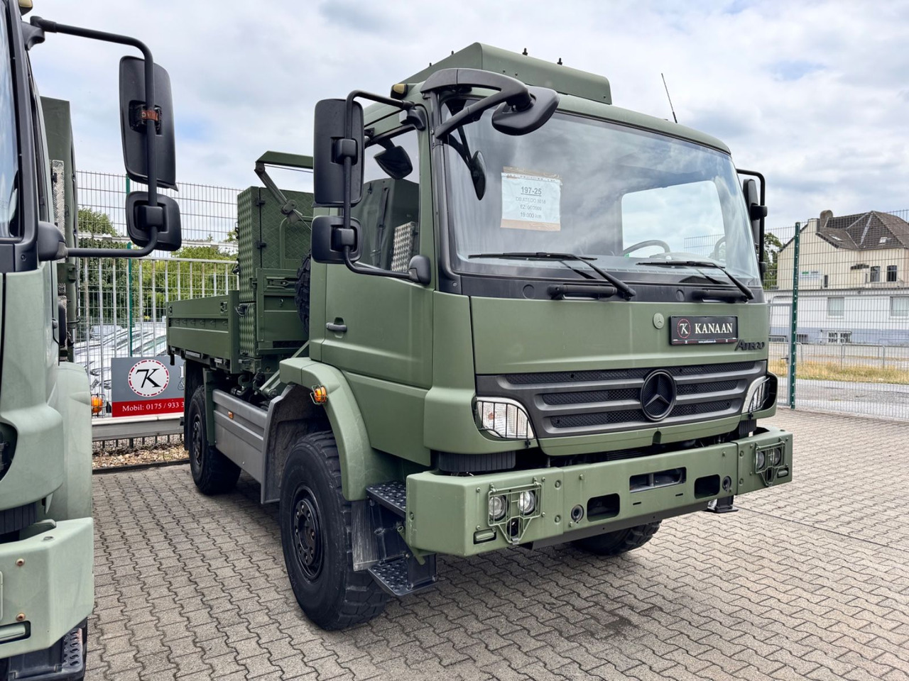 Mercedes-Benz 1018 Atego 4x4 Allrad  Camper - Flatbed van: picture 1 Mercedes-Benz 1018 Atego 4x4 Allrad  Camper - Flatbed van: picture 1
