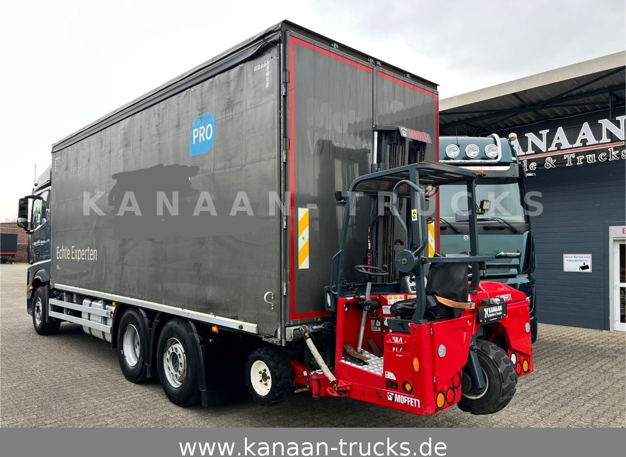Mercedes-Benz 2548 Actros 6x2 Pritsche Moffet Mitnahme stapler - Crane truck: picture 4 Mercedes-Benz 2548 Actros 6x2 Pritsche Moffet Mitnahme stapler - Crane truck: picture 4