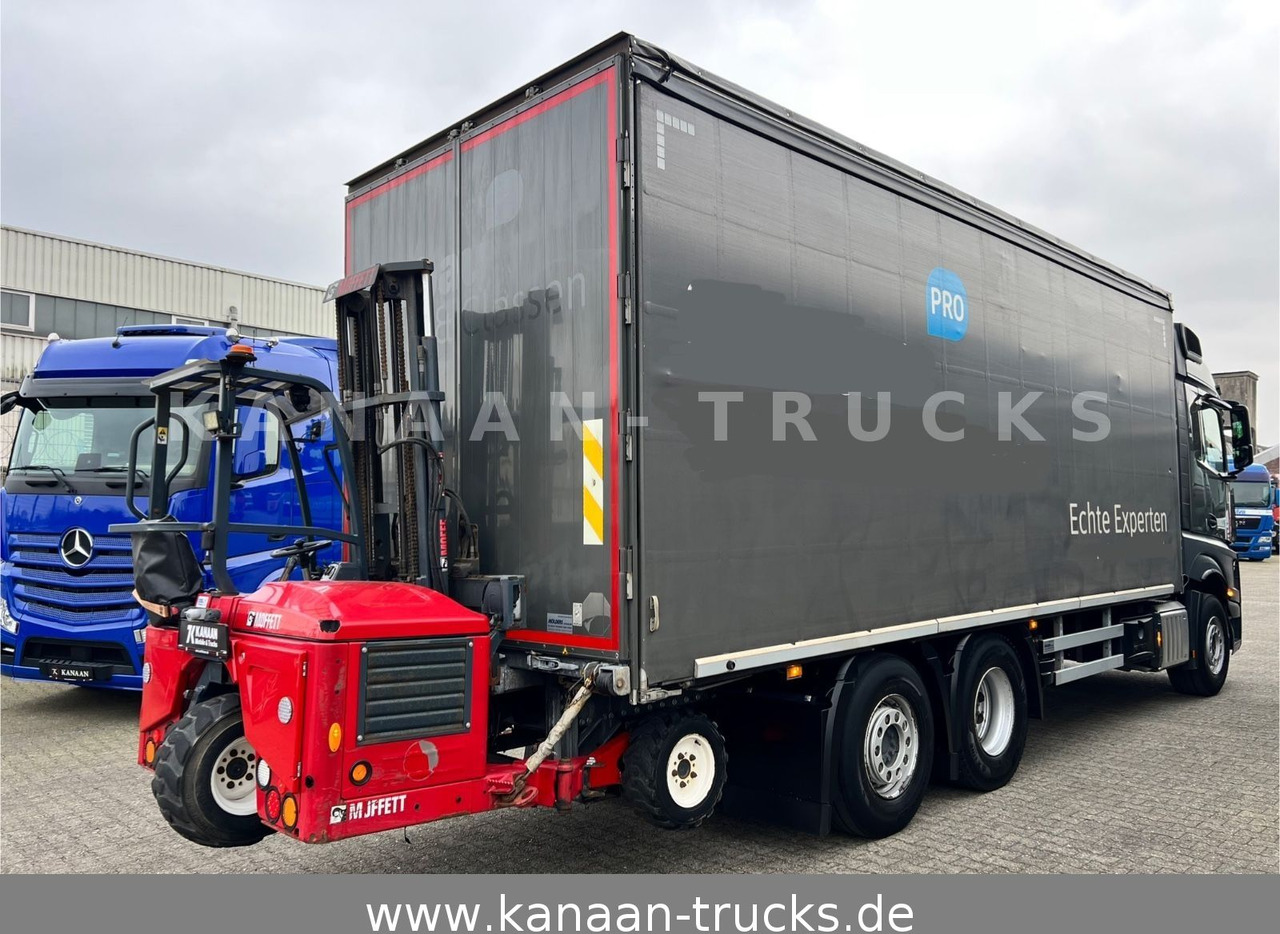 Mercedes-Benz 2548 Actros 6x2 Pritsche Moffet Mitnahme stapler - Crane truck: picture 3 Mercedes-Benz 2548 Actros 6x2 Pritsche Moffet Mitnahme stapler - Crane truck: picture 3