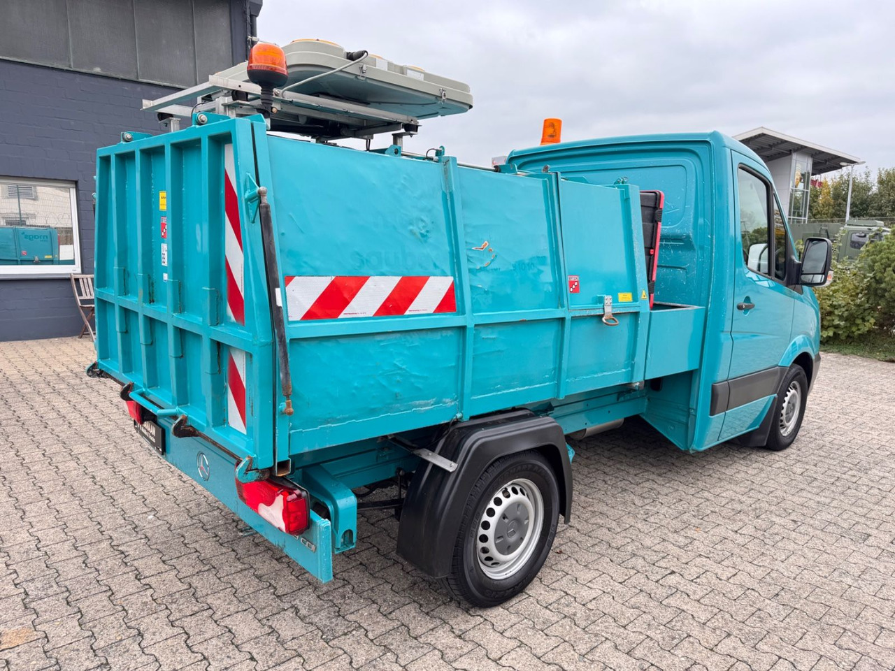 Mercedes-Benz 313 CDI  Sprinter II Bertsche  Müllwagen  Tafel - Garbage truck: picture 5 Mercedes-Benz 313 CDI  Sprinter II Bertsche  Müllwagen  Tafel - Garbage truck: picture 5