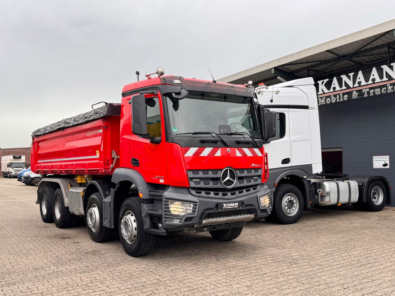 Mercedes-Benz 3246 K Actros 8x4 Meiller Bordmatik - Tipper: picture 2 Mercedes-Benz 3246 K Actros 8x4 Meiller Bordmatik - Tipper: picture 2