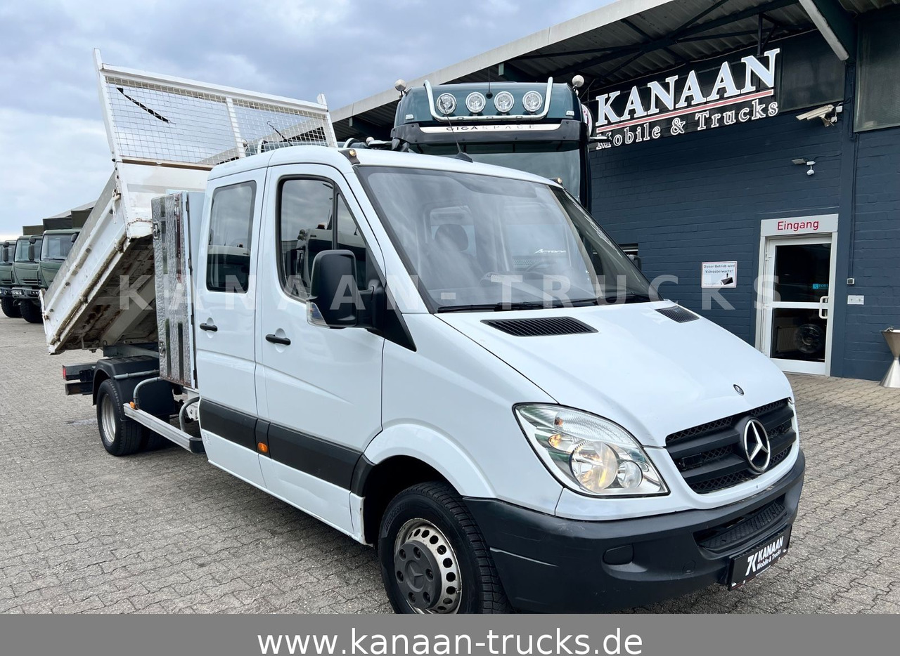 Mercedes-Benz 513 CDI Sprinter KLIMA DoKa Kipper 7-Sitzer EEV - Tipper van, Combi van: picture 1 Mercedes-Benz 513 CDI Sprinter KLIMA DoKa Kipper 7-Sitzer EEV - Tipper van, Combi van: picture 1