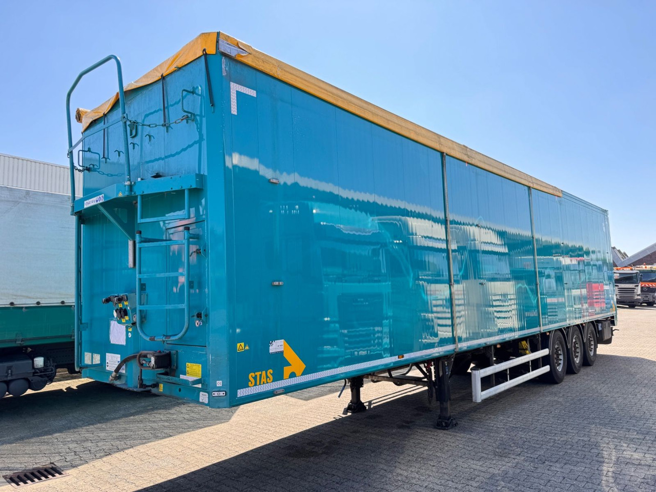 Stas S 300 ZX Walkingfloor Schubboden 2 x Vorhanden - Walking floor semi-trailer: picture 4 Stas S 300 ZX Walkingfloor Schubboden 2 x Vorhanden - Walking floor semi-trailer: picture 4