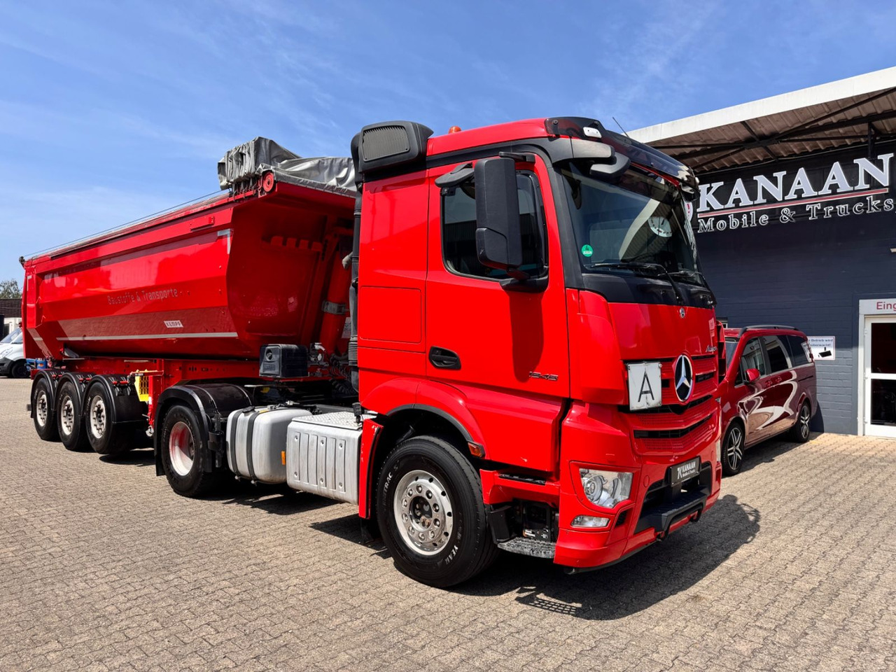Mercedes-Benz 1846 Actros LS Kipphydraulik Alcoa - Tractor unit: picture 1 Mercedes-Benz 1846 Actros LS Kipphydraulik Alcoa - Tractor unit: picture 1