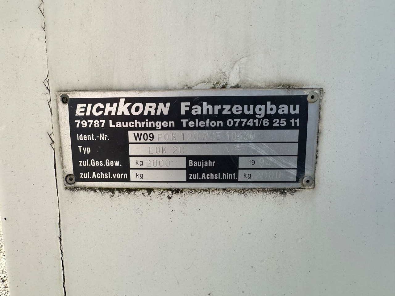 Eichkorn E0K20 Fahrradanhänger - Closed box trailer: picture 4 Eichkorn E0K20 Fahrradanhänger - Closed box trailer: picture 4